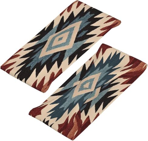 Native American Southwestern Navajo Art Sports Fitness Headband, Sweat Resistant Headband, Hair Band, Breathable Sweat Wicking Fitness Equipment Headbands for Women Men in Saudi Arabia