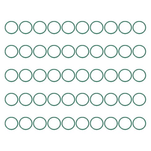 PATIKIL Fluorine Rubber O-Ring 20mm OD 17mm ID 1.5mm Width, 50Pcs Metric FKM Sealing Gasket Replacement for Seal Plumbing and Faucet Hose Machinery Plumbing Valves, Green in Saudi Arabia