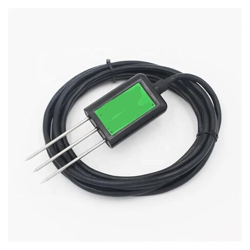 RS485 مستشعر درجة حرارة التربة والرطوبة رطوبة التربة EC RS485 4-20ma 0-5V(H and T rs485) in Kuwait