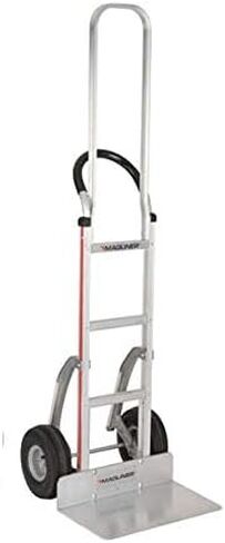 Magliner 2-Wheel Hand Truck with Horizontal Loop Handle, 20" x 12" Aluminum Nose, 10" 4-Ply Pneumatic Wheels, Stair Climbers, 500 lb. Capacity in Saudi Arabia