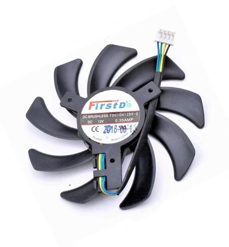 FDC10H12D9-C 12V FDC10H12D9-C 0.35A GTX1650S قطر 95 مم تباعد الفتحات 28 مم مروحة تبريد in Kuwait