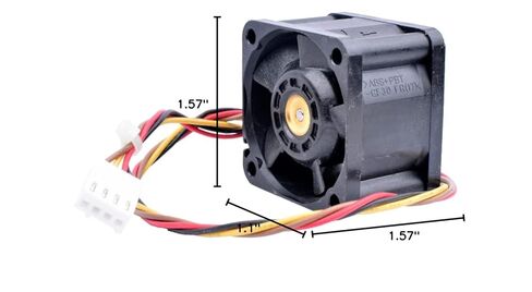 ل 9GAX0412P3S001 12V 1.3A 2500RPM 31.8CFM 40X40X28MM 4-سلك مروحة التبريد in Kuwait