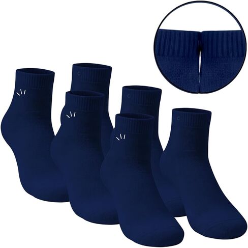 Snap to Pair Convenience | Quarter Socks | Everyday Comfort | Machine Washable | Eco-Friendly Packaging in Saudi Arabia