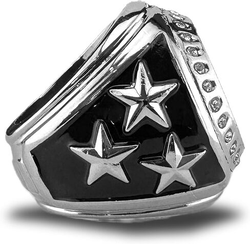 Silver Martial Arts/Karate Bling Ring - Trophy Rings for Martial Arts/Karate & Award gift for champions in Saudi Arabia