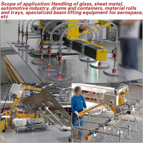 Industrial Silicone Suction Cup, 170/230/290mm Heavy-Duty Vacuum Gripper for Robotic Arm and Automation(FSRL-290-S-SCS) in Saudi Arabia