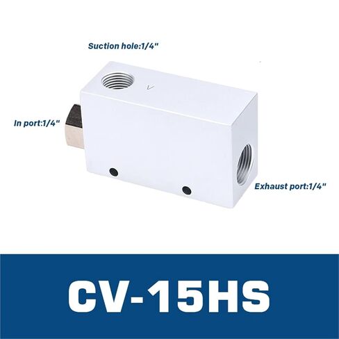 مولد فراغ من سلسلة ACV/CV مع مفتاح صغير، قاذف CV-10HS 20HS 25HS للتحكم الآلي (CV-15HS) in Kuwait