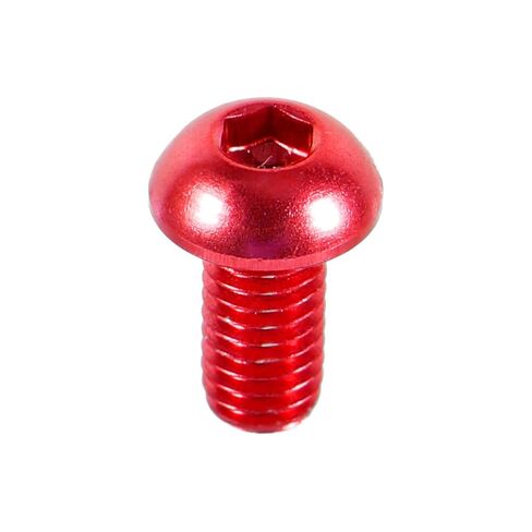 10PCS Button Head Socket Cap Bolts Screws, M3 Socket Head Screws, Round Head Aluminum Alloy Hex Head Screw Bolt Hardware Accessories for Home Office Furniture (6mm) in Saudi Arabia