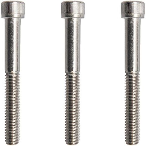 4-40 x 1-1/2 Socket Head Cap Screws, Partial Thread, Allen Socket Drive, Stainless Steel 18-8, Bright Finish, Quantity 100 Pieces by Fastenere in Saudi Arabia