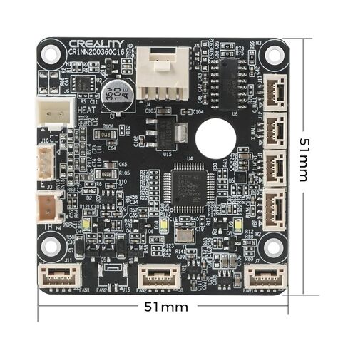 لوحة محول Creality Hi Hotend، جزء ترقية بديل PCB لطابعة Creality Hi ثلاثية الأبعاد، متوافقة مع نظام Hi Hotend الأصلي in Saudi Arabia