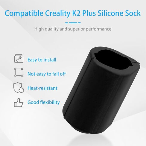 K2 Plus Combo Silicone Socks, olzzdda 3d Printer Hotend 6 Pcs Silicone Cover, Heating block Heat Insulation Cover, K2 Plus Accessories 3D Printer Heater Block Cover for K2 Plus in Saudi Arabia