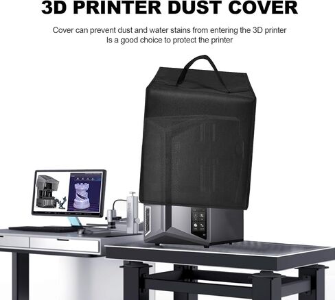 3D Printer Cover Heavy Duty Waterproof Anti-Static Nylon Lid for ELEGOO Saturn 4 Ultra 16K Resin 3D Printer,3D Printer Universal Protective Case in Saudi Arabia