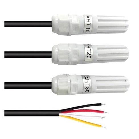 وحدة استشعار درجة الحرارة والرطوبة AHT10 AHT20 AHT30 I2C Probe(AHT10,1m) in Kuwait