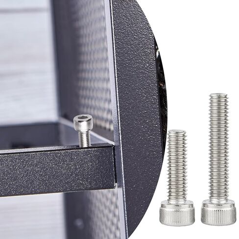 SUNXULIMI M3 x 8mm Socket Head Cap Screws Bolts Stainless Steel 304 Metric Machine Hex Socket Screw, Allen Hex Drive, Fully Thread, 100PCS in Saudi Arabia