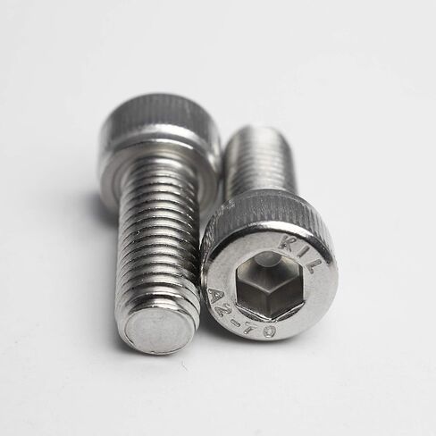 SUNXULIMI M3 x 8mm Socket Head Cap Screws Bolts Stainless Steel 304 Metric Machine Hex Socket Screw, Allen Hex Drive, Fully Thread, 100PCS in Saudi Arabia