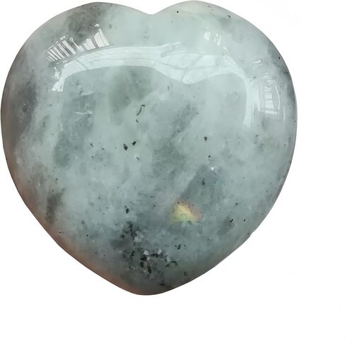 Natural Lapis Lazuli 1.57 inchs Palm Worry Carved Heart Love Indoor Decorative Stones,Crystals and Healing Stone Valentine's Day Thanksgiving Gift in Saudi Arabia
