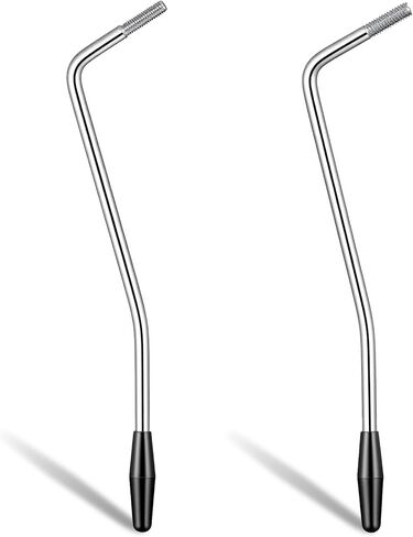 2 Pcs Whammy Bar, 5mm/6mm Thread Tremolo Arm, Metal Whammy Bar for Electric Guitar in Saudi Arabia