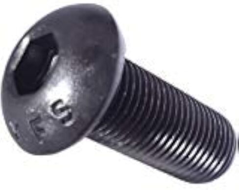 برغي غطاء مقبس رأس الزر 10-24 × 1 بوصة، محرك مقبس ألين، أكسيد أسود، سبائك فولاذية، خيط كامل - الكمية 100 - من شركة Fastener Depot, LLC in Saudi Arabia