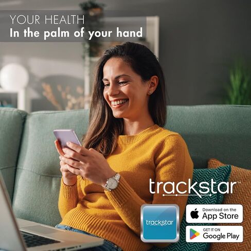 شرائط اختبار نسبة السكر في الدم من Trackstar | 50-عد | قياس النتائج وتتبعها ومشاركتها in Saudi Arabia