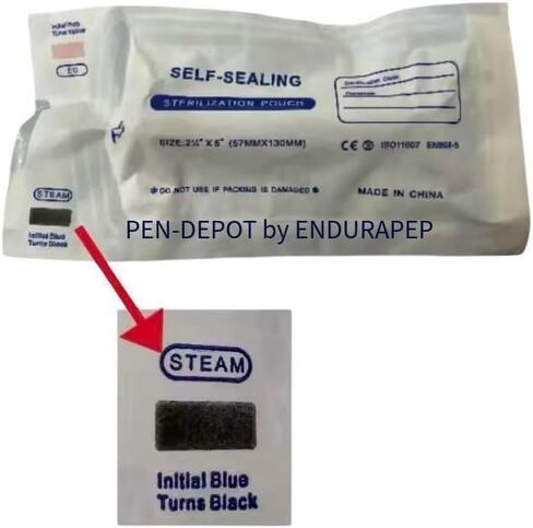 3mL Pen Cartridge 10 Pack - NEW EASYLOAD™ PRE-PURGED STEAM STERILIZED Pen Cartridges – NO Venting Required - Pen-Depot.com by ENDURAPEP in Saudi Arabia