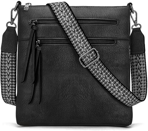 GEMIU Crossbody Bags for Women Vegan Leather Shoulder Bag with Multi Pocket, Adjustable Strap Purses in Saudi Arabia