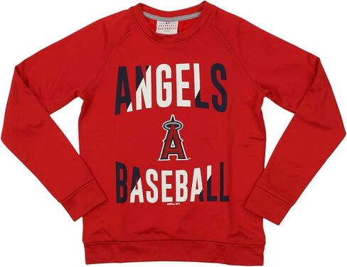 Outerstuff MLB Boys Kids (4-7) Performance Fleece Crew Neck Long Sleeve Sweatshirt - Team Options in Saudi Arabia