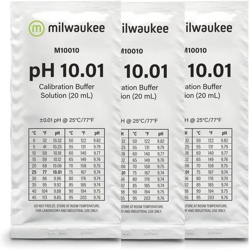 Milwaukee pH Tester Calibration 10.01 Solution - Lot of 3 in Saudi Arabia