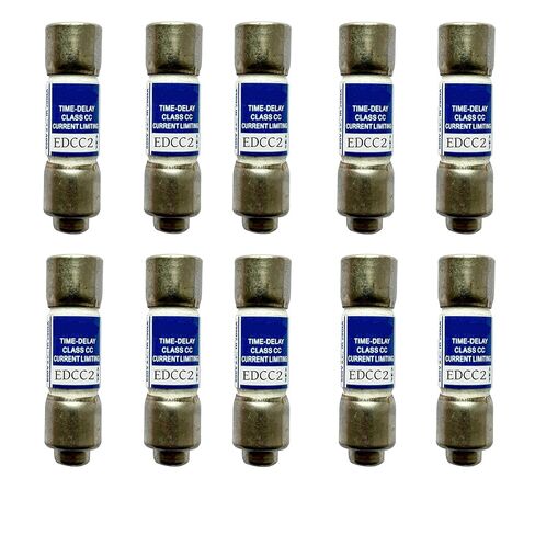 10 عبوات جديدة من EDCC-2 EDCC2 EDCC-2A 600Vac صمام تأخير الوقت، EDCC-2A صمامات خرطوشة رفض الفئة CC الحالية in Kuwait