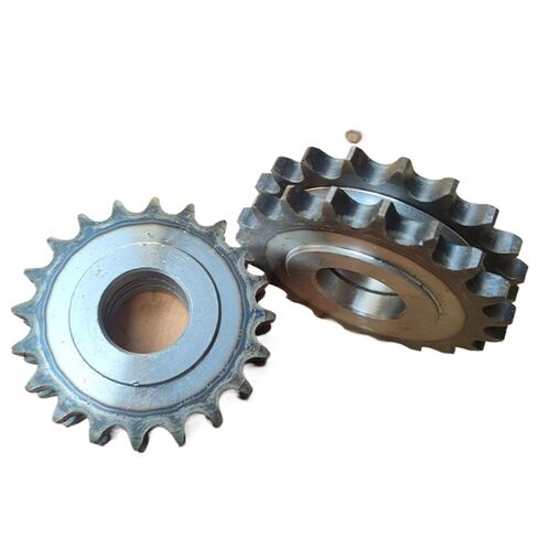 Double-Step Industrial 45 Steel Sprocket Double-Row Single-Row Carbon Steel Double-Row Sprocket Mechanical Equipment Synchronous Belt Pulley Sprocket in Saudi Arabia