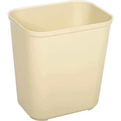 RCP2543BEI - Rubbermaid-Beige Fiberglass Fire Resistant Wastebasket, 28 Quart in Saudi Arabia
