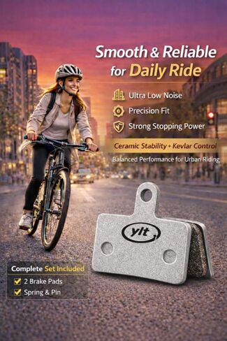 LYT.c Bike Disc Brake Pads for Shimano B01S B03S B05S, Deore Alivio Acera Tourney MT200 MT400 MT500 BR-M315 M365 M395 M446 M4050, Tektro E10.11 A10.11, TRP Spyre SLC Spyke HY/RD Bicycle Brake Pads in Saudi Arabia