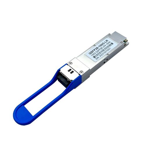 QSFP28-100G-LR4 وحدة الألياف الضوئية 100G أحادية الوضع LC واجهة نقل 10 كجم متوافقة مع العلامات التجارية الكبرى in Saudi Arabia