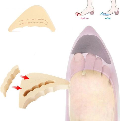 High Heels Pain Release Shoe Cushion Women Foot Protectors Support Shoe Pad Buffer Inserts 1 Pair in Saudi Arabia
