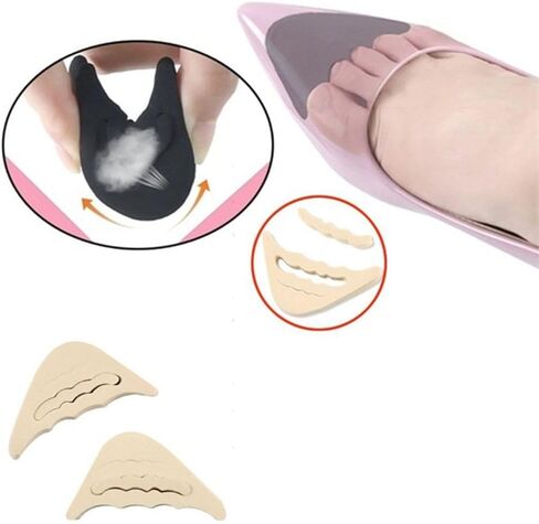 High Heels Pain Release Shoe Cushion Women Foot Protectors Support Shoe Pad Buffer Inserts 1 Pair in Saudi Arabia