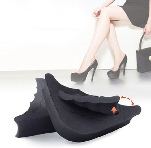 High Heels Pain Release Shoe Cushion Women Foot Protectors Support Shoe Pad Buffer Inserts 1 Pair in Saudi Arabia