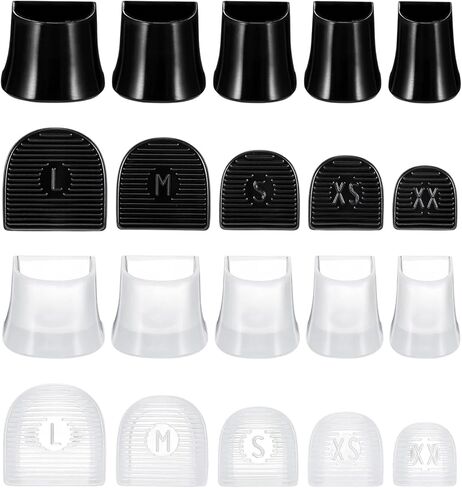 10 Pairs Heel Caps for High Heels, 4 Sizes Stiletto Heel Caps, Heels Protectors Durable Repair for Grass, Wedding, Outdoor Activities in Saudi Arabia