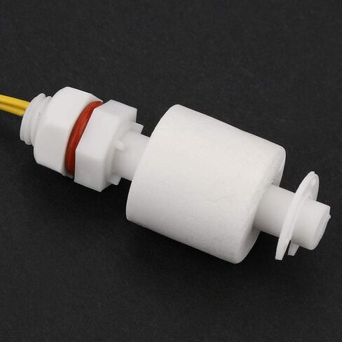 مفتاح تعويم، مفتاح مستوى المياه MD-4510P، مفتاح مستشعر السائل البلاستيكي العائم 110 فولت 3 أمبير مع كابل 15.7 بوصة لإمداد المياه والصرف والتحكم التلقائي في مستوى السائل in Kuwait