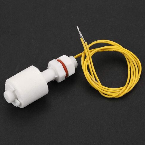مفتاح تعويم، مفتاح مستوى المياه MD-4510P، مفتاح مستشعر السائل البلاستيكي العائم 110 فولت 3 أمبير مع كابل 15.7 بوصة لإمداد المياه والصرف والتحكم التلقائي في مستوى السائل in Kuwait