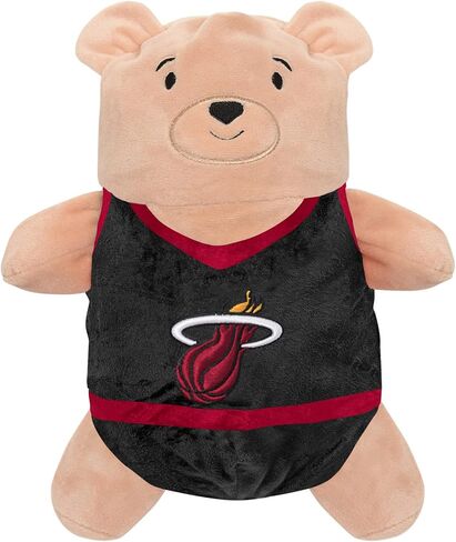 Outerstuff NBA Toddlers/Little Boys (2 Years-5 Years) Miami Heat Hoodie and Plush Animal in Saudi Arabia