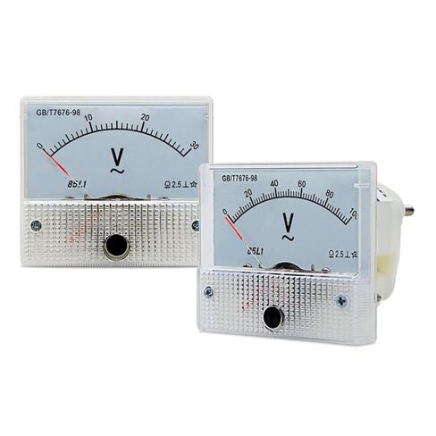 85L1 DC AC Voltmeter Pointer 5V 10V 15V 20V 25V 30V 50V 75V 100V 150V 200V 300V 450V 500V 600V 1Pcs(AC,250V) in Saudi Arabia