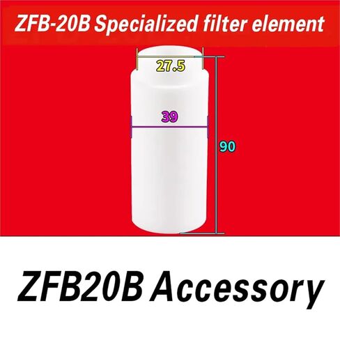 ZFB ZAF Series Vacuum Filter, 4/10/15/20/25mm Inline Filter for Air Pump and Vacuum System Protection(ZFB20B Accessory) in Saudi Arabia