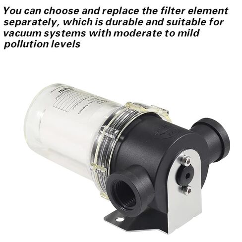 ZFB ZAF Series Vacuum Filter, 4/10/15/20/25mm Inline Filter for Air Pump and Vacuum System Protection(ZFB20B Accessory) in Saudi Arabia