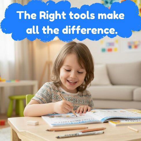 Thick Fat Jumbo Triangular Pencils for Hand Writing Drawing, Age 2+, Preschoolers, Early Learners, and those with Special Needs. Sets of 10 natural wood pencils with a wood sharpener and eraser. in Saudi Arabia