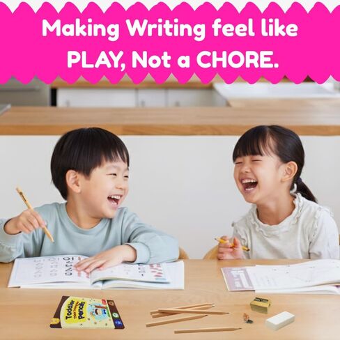 Thick Fat Jumbo Triangular Pencils for Hand Writing Drawing, Age 2+, Preschoolers, Early Learners, and those with Special Needs. Sets of 10 natural wood pencils with a wood sharpener and eraser. in Saudi Arabia