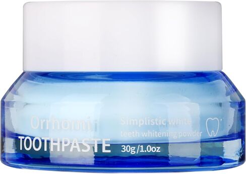 Teeth Whitening Powder, Toothpaste Whitening Powder Stain Removal Without Sensitivity, Natural Teeth Whitener Refreshing Mint Flavor Breath Freshener, 0.5 Ounce (Pack of 1) in Saudi Arabia