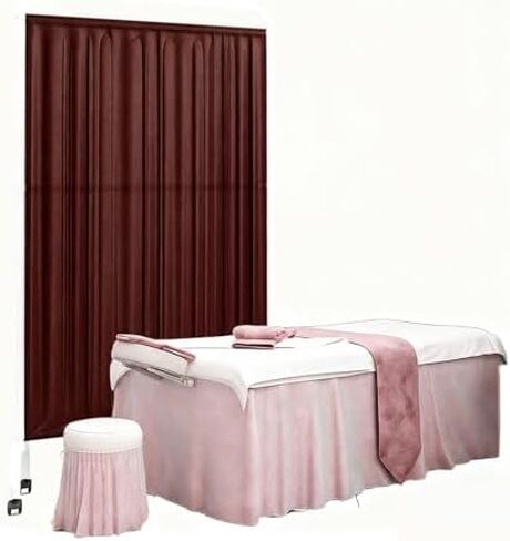 6ft Medical Privacy Screen Room Divider - Portable 3ft Wide Mobile Partition for Hospitals, Kids Rooms & Classrooms - Pink Temporary Privacy Partition in Saudi Arabia