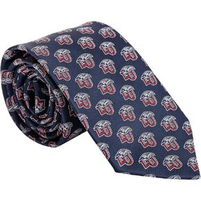Desert Cactus Liberty University Neck Tie LU Flames 100% Polyester Necktie with Logo, Officially Licensed (Style B) in Kuwait