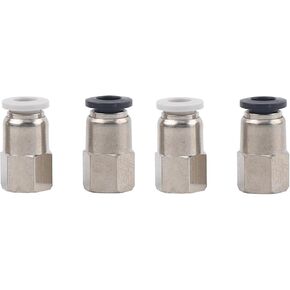 PCF Straight-through Internal Thread Pipe Quick Insert Connector 10/12/16-4 Wire PCF8-02 1Pcs(All-copperPCF12-04) in Saudi Arabia