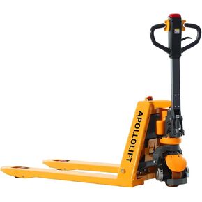 APOLLOLIFT رافعة البليت الكهربائية التي تعمل ببطارية الليثيوم شاحنة البليت الكلاسيكية سعة 3300 رطل 48 بوصة × 27 بوصة طول الشوكة مقبض متعدد الوظائف in Kuwait