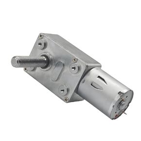 JGY-370 الخيوط رمح M8 طول 33 مللي متر دودة موتور تروس تيار مستمر المخفض سرعة تحكم إلى الأمام عكس 160 دورة في الدقيقة 24 فولت in Kuwait