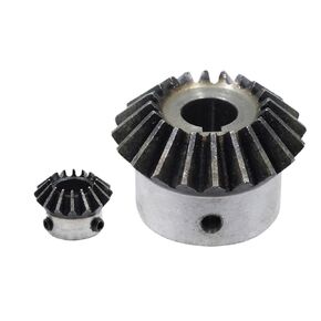 Hole Bevel Gear 90 Degree 1:1 Bevel Gear Inner Hole 45 Steel quenching Screw Hole Fixed(15) in Saudi Arabia